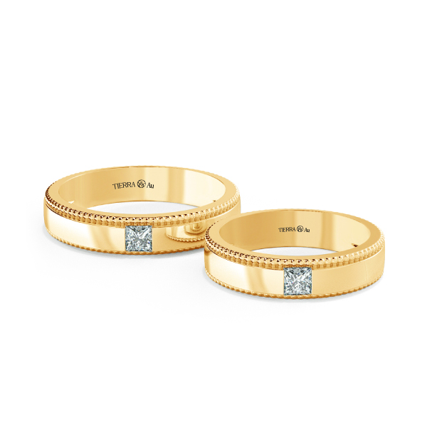 Diamond Wedding Band Set NCC3008 1